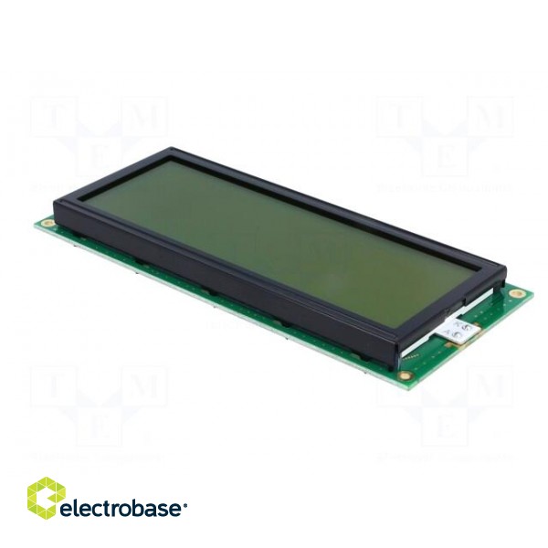 Display: LCD | alphanumeric | STN Positive | 20x4 | yellow-green | LED image 8