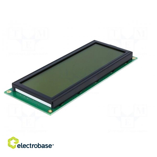 Display: LCD | alphanumeric | STN Positive | 20x4 | yellow-green | LED image 6