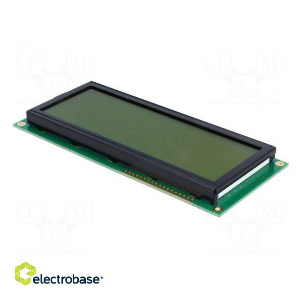 Display: LCD | alphanumeric | STN Positive | 20x4 | yellow-green | LED image 4