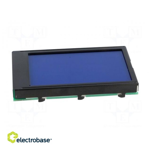 Display: LCD | graphical | 128x64 | STN Positive | blue | 75x45.8mm | LED image 7