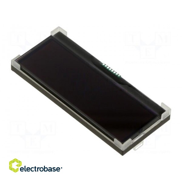 Display: LCD | graphical | 132x32 | COG,FSTN Negative | LED | PIN: 8