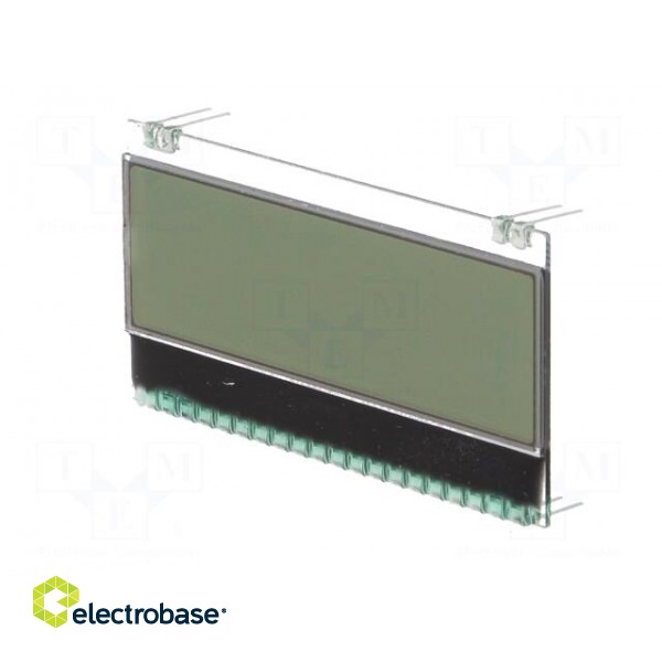 Display: LCD | graphical | 132x32 | FSTN Positive | white | 55x17.5mm image 4