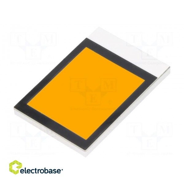 Backlight | Application: DE112 | LED | Dim: 33x22.86x2.5mm | amber image 1