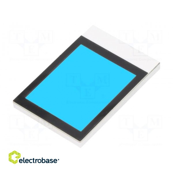 Backlight | Application: DE112 | LED | Dim: 33x22.86x2.5mm | blue фото 1
