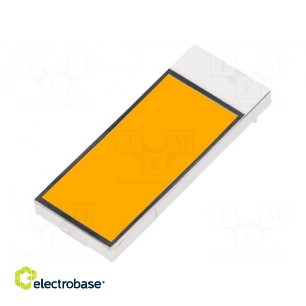 Backlight | Application: DE117 | LED | Dim: 29x11.8x2.5mm | amber image 1