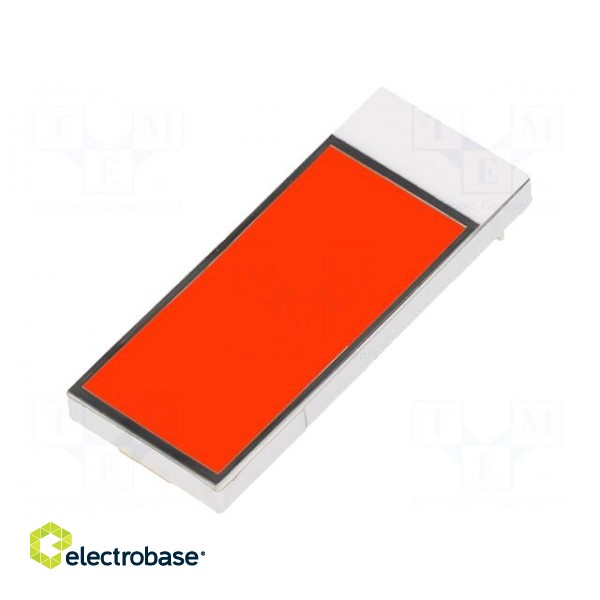 Backlight | Application: DE117 | LED | Dim: 29x11.8x2.5mm | red фото 1