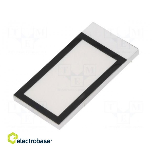 Backlight | Application: DE123 | LED | Dim: 35.5x17.78x2.5mm | white paveikslėlis 2