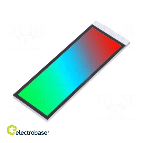 Backlight | Application: DE130 | LED | Dim: 86.3x30.48x2.5mm | RGB image 1