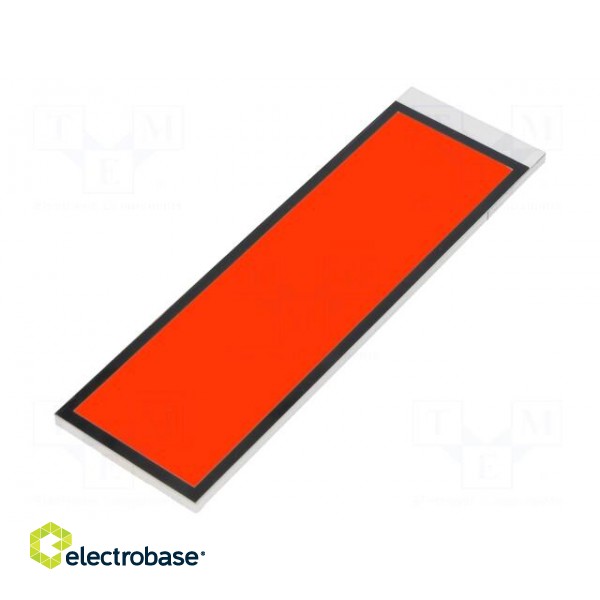 Backlight | Application: DE132 | LED | Dim: 99x30.48x2.5mm | red paveikslėlis 1