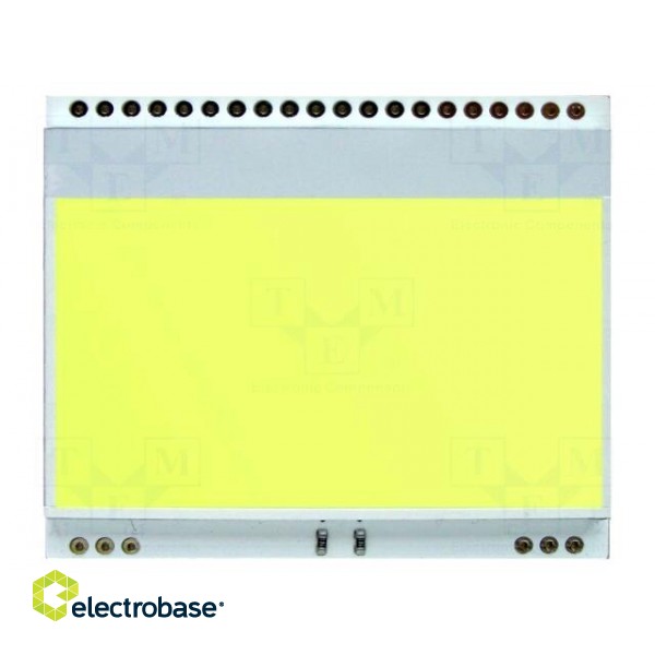 Backlight | Application: EADOGM128 | LED | 55x46x3.6mm | yellow-green