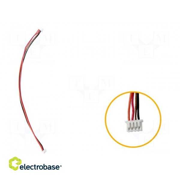 Cable | PIN: 4 | MOLEX | Contacts ph: 1.25mm | L: 150mm
