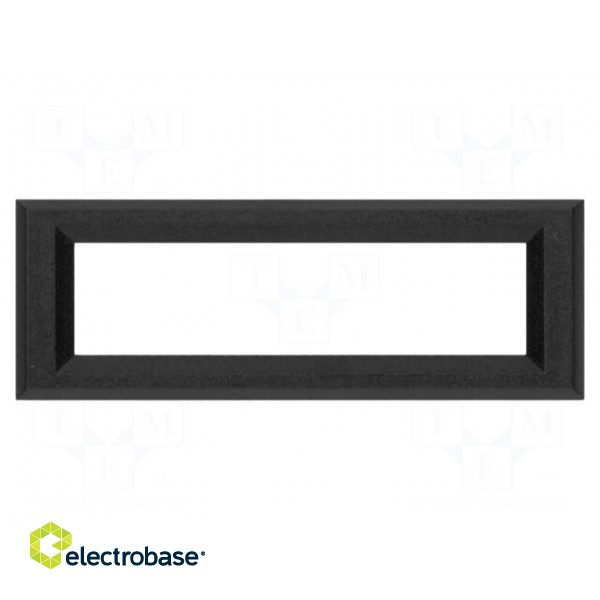 Frontal bezel | EASER162-NLED | Dim: 76x27mm | 60x14.8mm | ABS