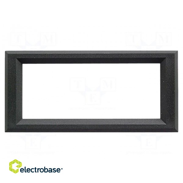 Frontal bezel | EASER164-NLED | Dim: 76.8x36.4mm | 60.8x24.2mm | ABS