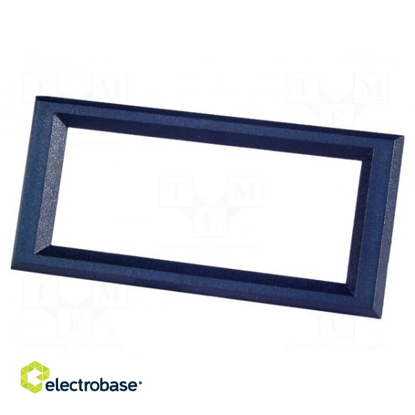 Frontal bezel | EASER204-NLED | Dim: 91x36.4mm | 75x24.2mm | ABS