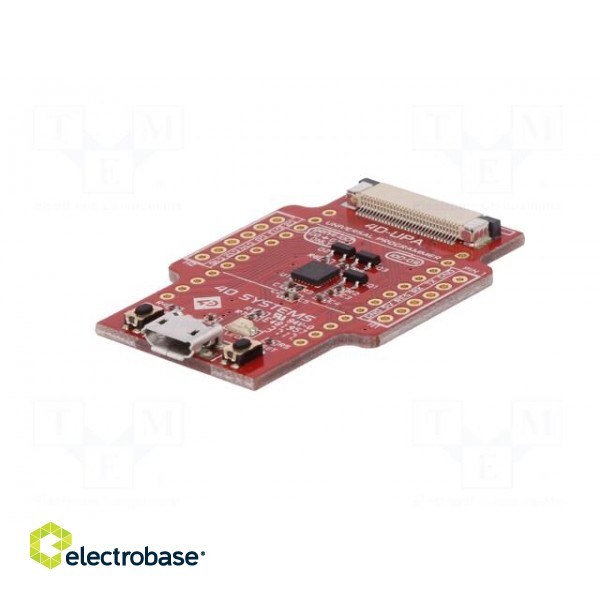 ISP programmer | FFC/FPC,USB micro,solder pads | -40÷85°C image 2