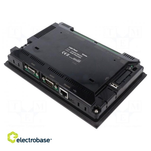 HMI panel | 7" | 800x480 | 24VDC | Ethernet,RS232C,RS422,USB image 2