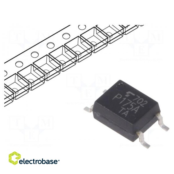 Optocoupler | SMD | Ch: 1 | OUT: MOSFET | 3.75kV | SO6