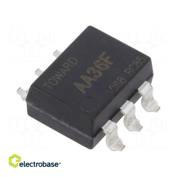 Optocoupler | SMD | Ch: 1 | OUT: MOSFET | SMD6 | 36 | 60V