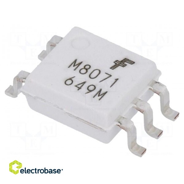 Optocoupler | SMD | Ch: 1 | OUT: transistor | 3.75kV | 20Mbps | 40kV/μs