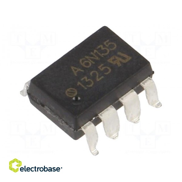 Optocoupler | SMD | Channels: 1 | Out: transistor | 3.75kV | 1Mbps
