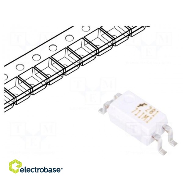 Optocoupler | SMD | Channels: 1 | Out: transistor | 3.75kV