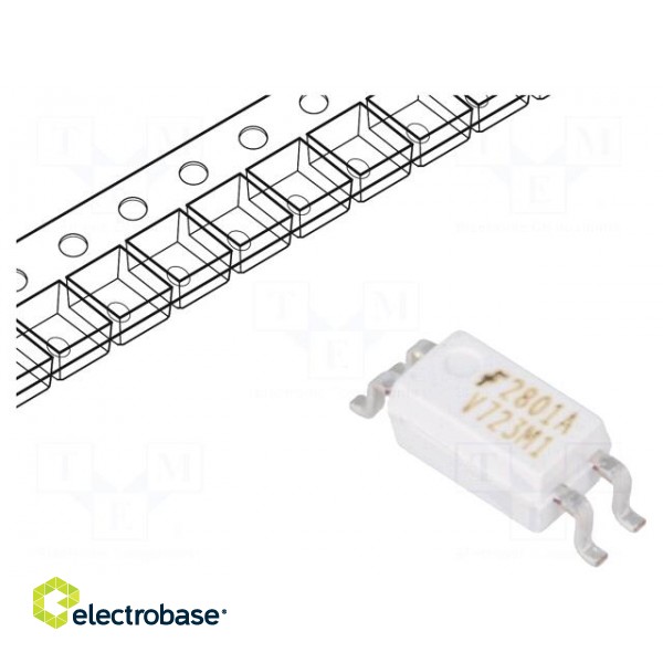 Optocoupler | SMD | Channels: 1 | Out: transistor | 3.75kV