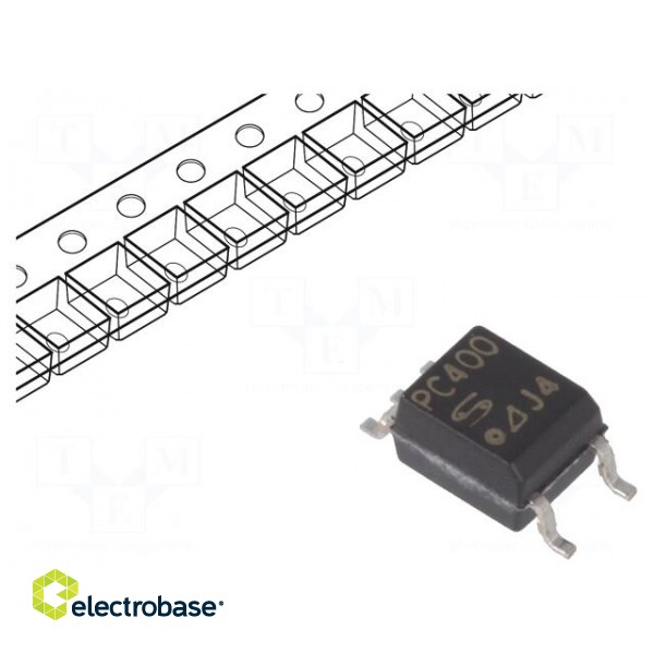 Optocoupler | SMD | Channels: 1 | Out: transistor | 3.75kV | SO5