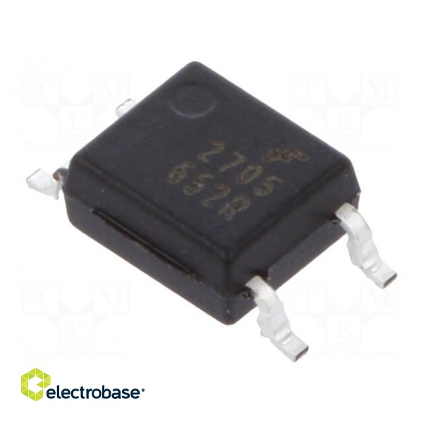 Optocoupler | SMD | Ch: 1 | OUT: transistor | Uinsul: 3.75kV | Uce: 40V