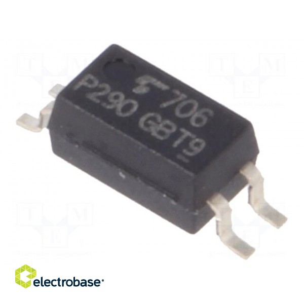 Optocoupler | SMD | Ch: 1 | OUT: transistor | Uinsul: 3.75kV | Uce: 80V