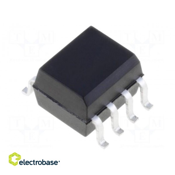 Optocoupler | SMD | Ch: 1 | OUT: transistor | Uinsul: 3kV | Uce: 70V | SO8
