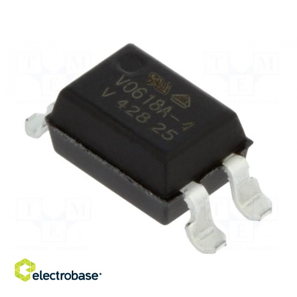 Optocoupler | SMD | Ch: 1 | OUT: transistor | Uinsul: 5.3kV | Uce: 80V