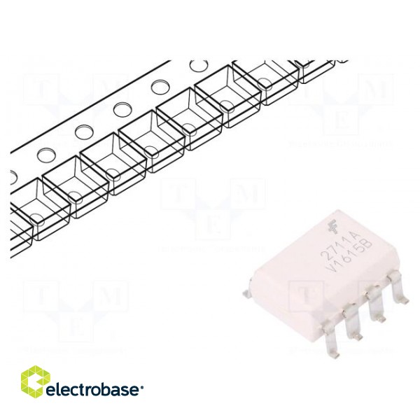 Optocoupler | SMD | Channels: 1 | Out: transistor | Uinsul: 5kV | Uce: 30V