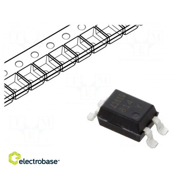 Optocoupler | SMD | Channels: 1 | Out: transistor | Uinsul: 5kV | Uce: 35V