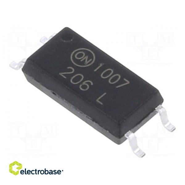 Optocoupler | SMD | Ch: 1 | OUT: transistor | Uinsul: 5kV | Uce: 70V | SOP4