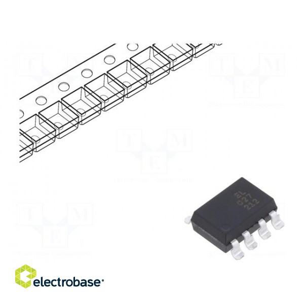 Optocoupler | SMD | Ch: 2 | OUT: transistor | Uinsul: 5kV | Uce: 80V | EL827
