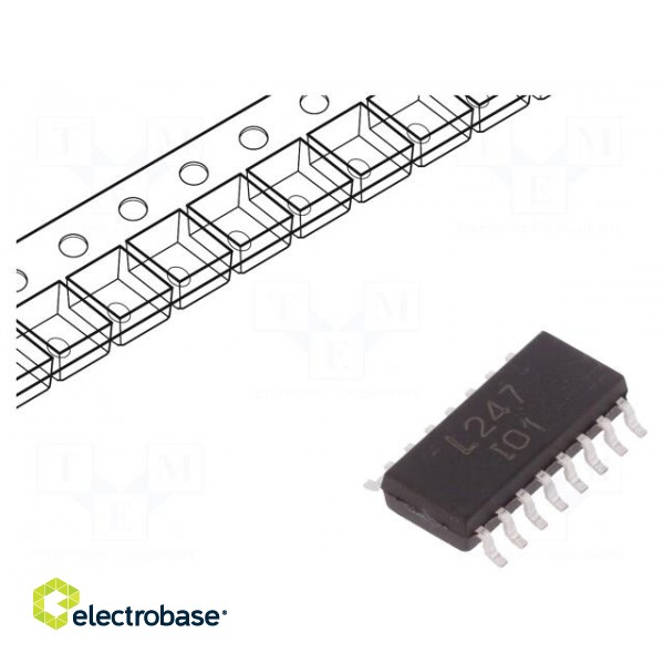 Optocoupler | SMD | Ch: 4 | OUT: transistor | Uinsul: 3.75kV | Uce: 80V