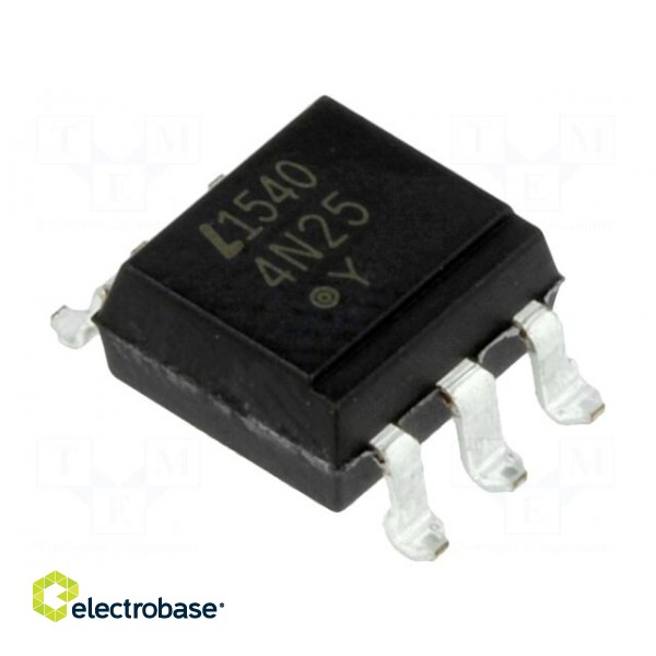 Optocoupler | SMD | Ch: 1 | OUT: transistor | Uinsul: 2.5kV | Uce: 30V