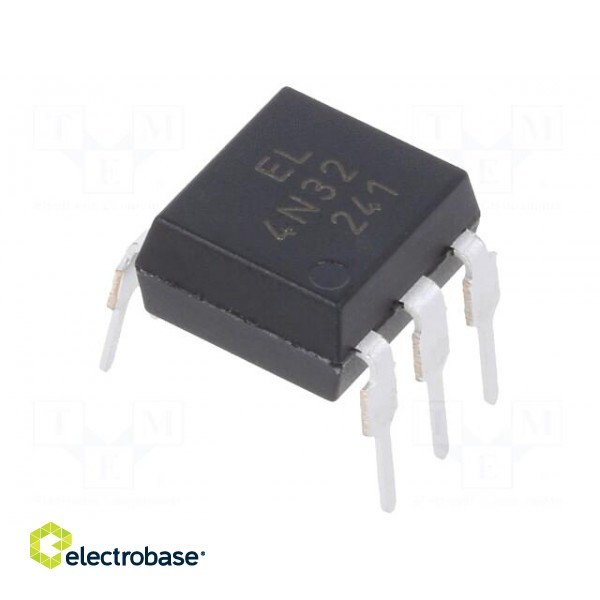 Optocoupler | THT | Ch: 1 | OUT: transistor | Uinsul: 5kV | Uce: 55V | DIP6