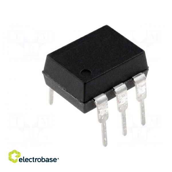 Optotriac | 5.3kV | Uout: 800V | zero voltage crossing driver | DIP6