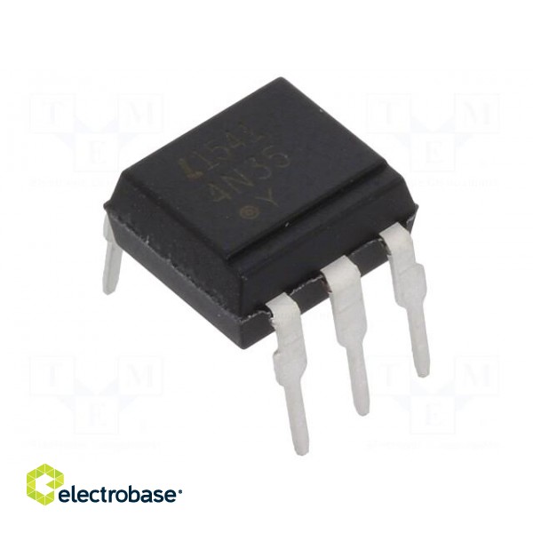 Optocoupler | THT | Ch: 1 | OUT: transistor | Uinsul: 3.55kV | Uce: 30V