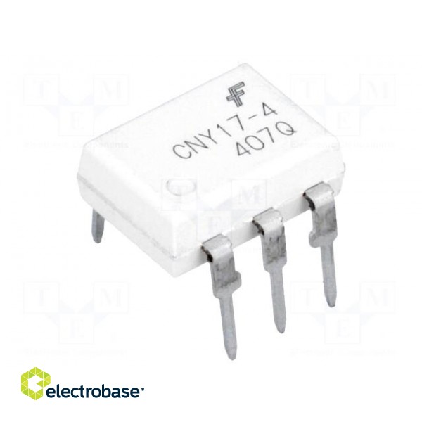 Optocoupler | THT | Ch: 1 | OUT: transistor | Uinsul: 4.17kV | Uce: 100V