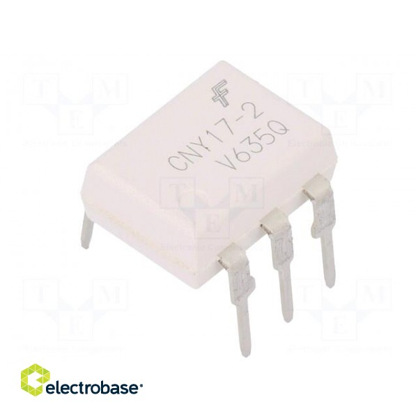 Optocoupler | THT | Channels: 1 | Out: transistor | Uinsul: 4.17kV | DIP6