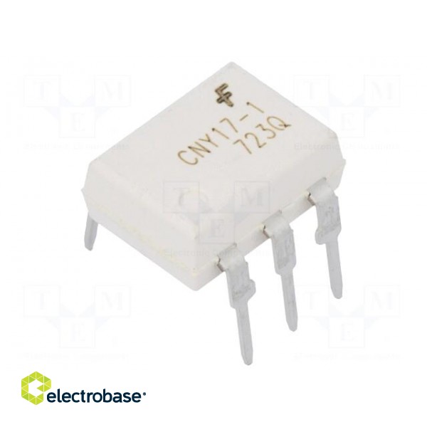 Optocoupler | THT | Ch: 1 | OUT: transistor | Uinsul: 4.17kV | Uce: 120V