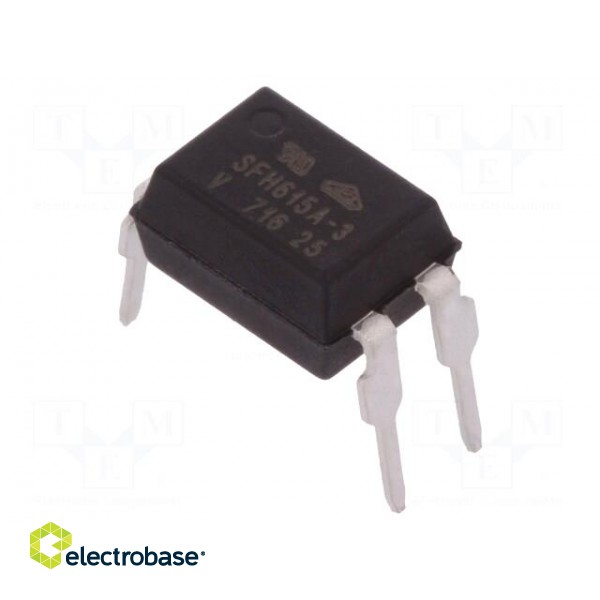 Optocoupler | THT | Channels: 1 | Out: transistor | Uinsul: 5.3kV | DIP4