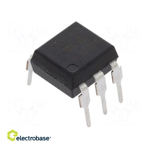 Optocoupler | THT | Channels: 1 | Out: transistor | Uinsul: 5.3kV | DIP6