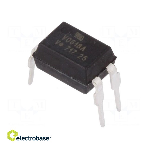Optocoupler | THT | Ch: 1 | OUT: transistor | Uinsul: 5.3kV | Uce: 80V