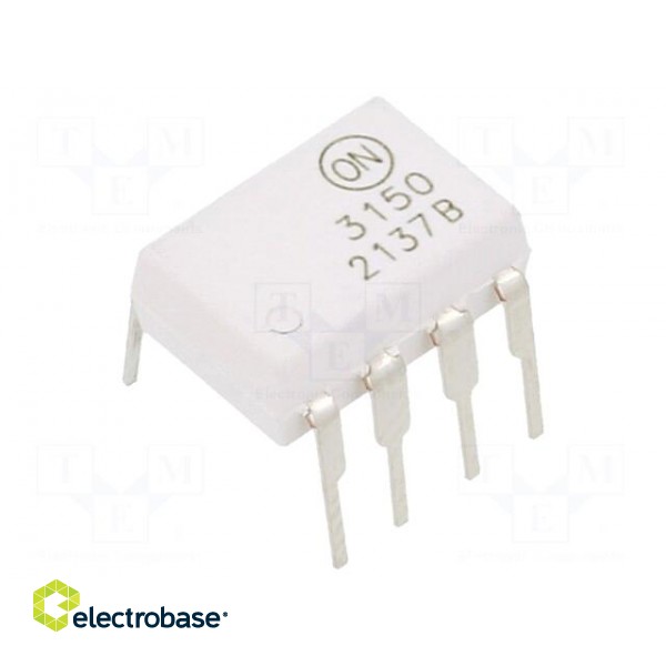 Optocoupler | THT | Ch: 1 | OUT: transistor | Uinsul: 5kV | DIP8 | 50kV/μs