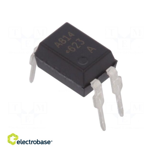 Optocoupler | THT | Ch: 1 | OUT: transistor | Uinsul: 5kV | Uce: 20V | DIP4