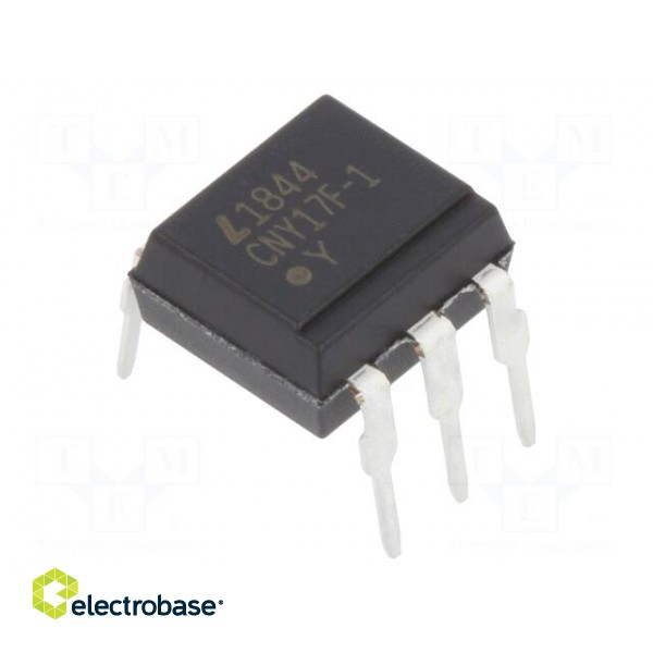 Optocoupler | THT | Channels: 1 | Out: transistor | Uinsul: 5kV | Uce: 70V