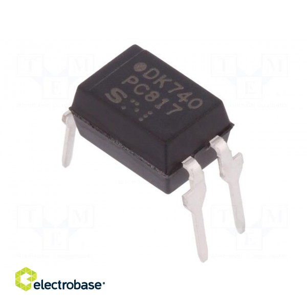 Optocoupler | THT | Channels: 1 | Out: transistor | Uinsul: 5kV | Uce: 80V